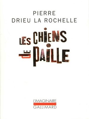 cover image of Les chiens de paille